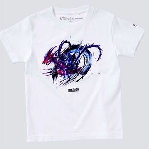 Uniqlo Pokemon Sleeve Graphic T-Shirt Cotton graphic tee